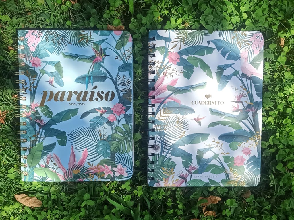 Agenda y cuadernillo de La Vecina Rubia